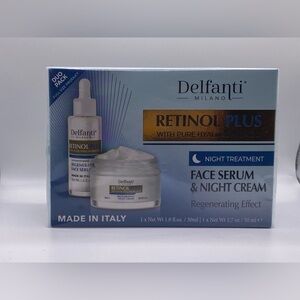 Delfanti Milano Retinol Plus Face Serum & Night Cream